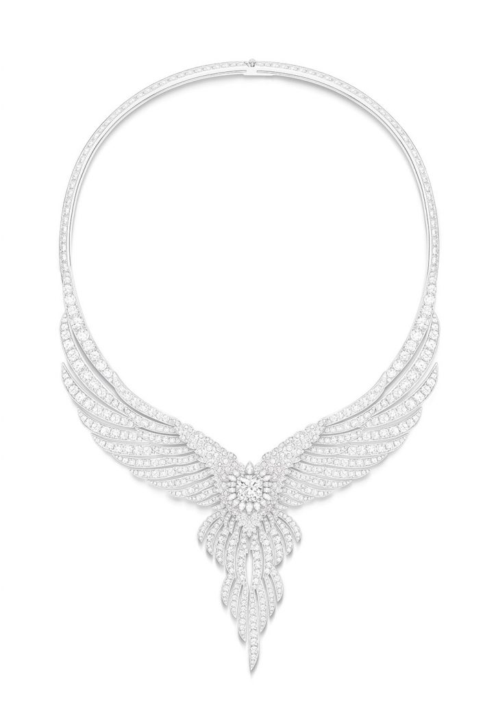 PIAGET Wings of Light系列頂級珠寶羽翼鑽石項鍊，建議售價NT43700000 G37Q8601 轉換式珠寶 1