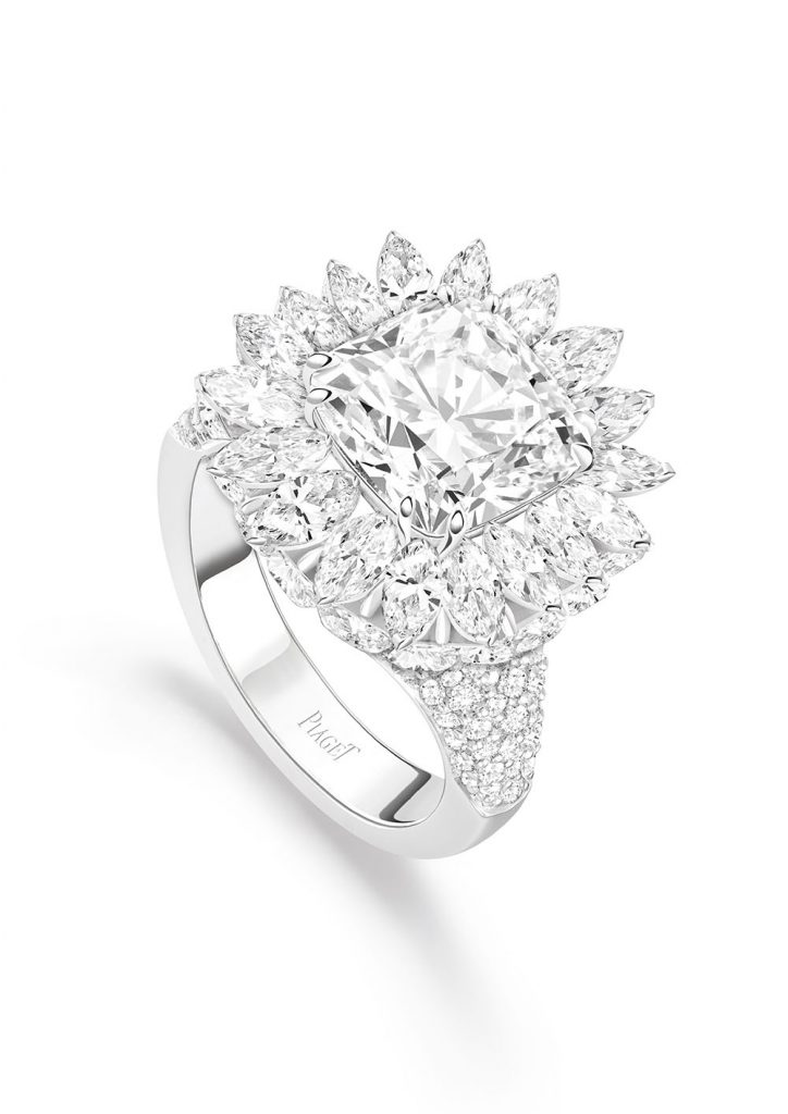 PIAGET Wings of Light系列頂級珠寶羽翼鑽石項鍊，建議售價NT43700000 G37Q8601 轉換式珠寶 戒指