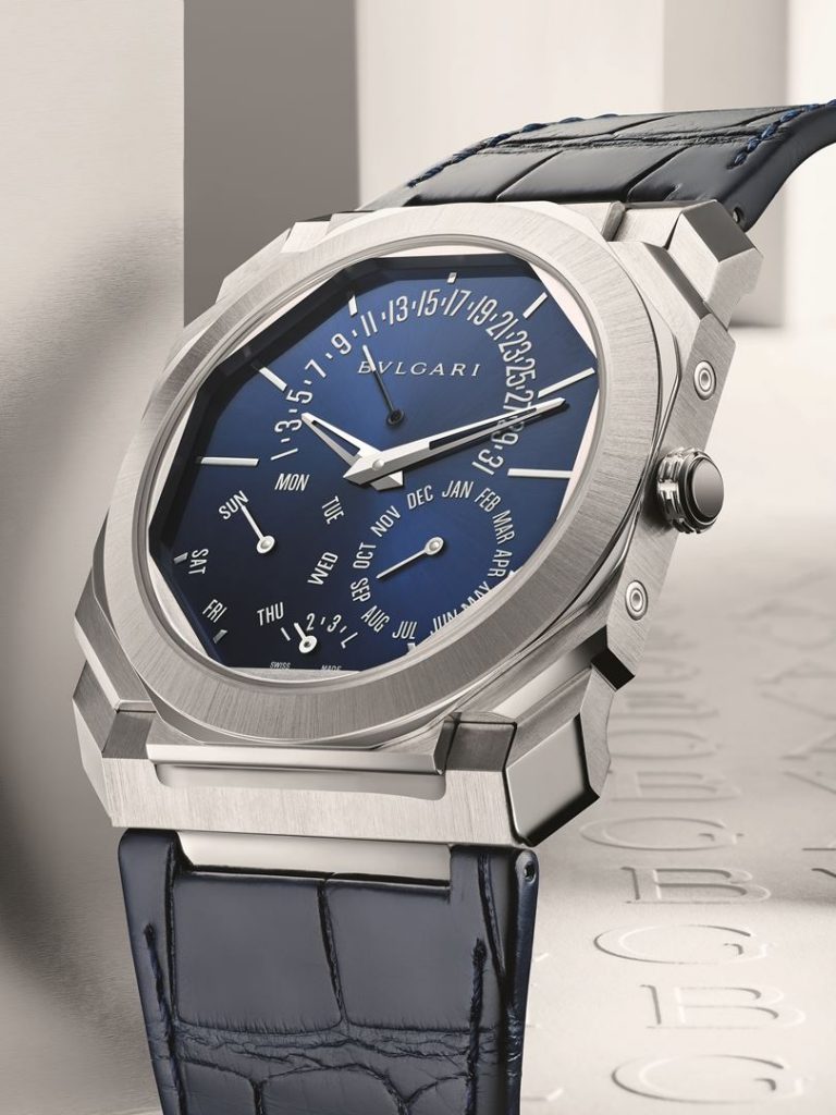 103463 BVLGARI OCTO FINISSIMO PERPETUAL CALENDAR PLATINUM 超薄萬年曆鉑金款 參考售價：價格店洽 情境圖2
