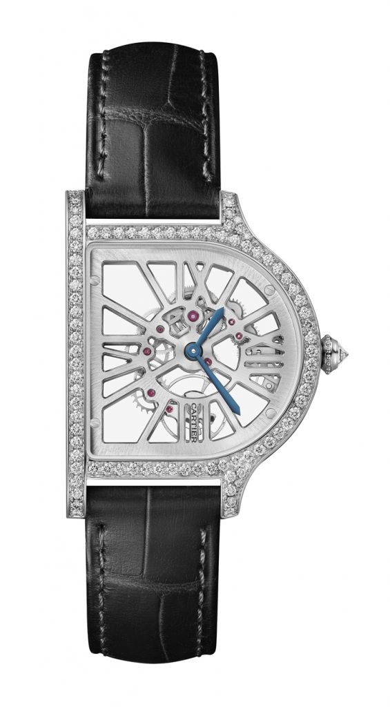 CAR CRHPI01436 Cloche de Cartier 鑲鑽鉑金鏤空款，NT 2400000