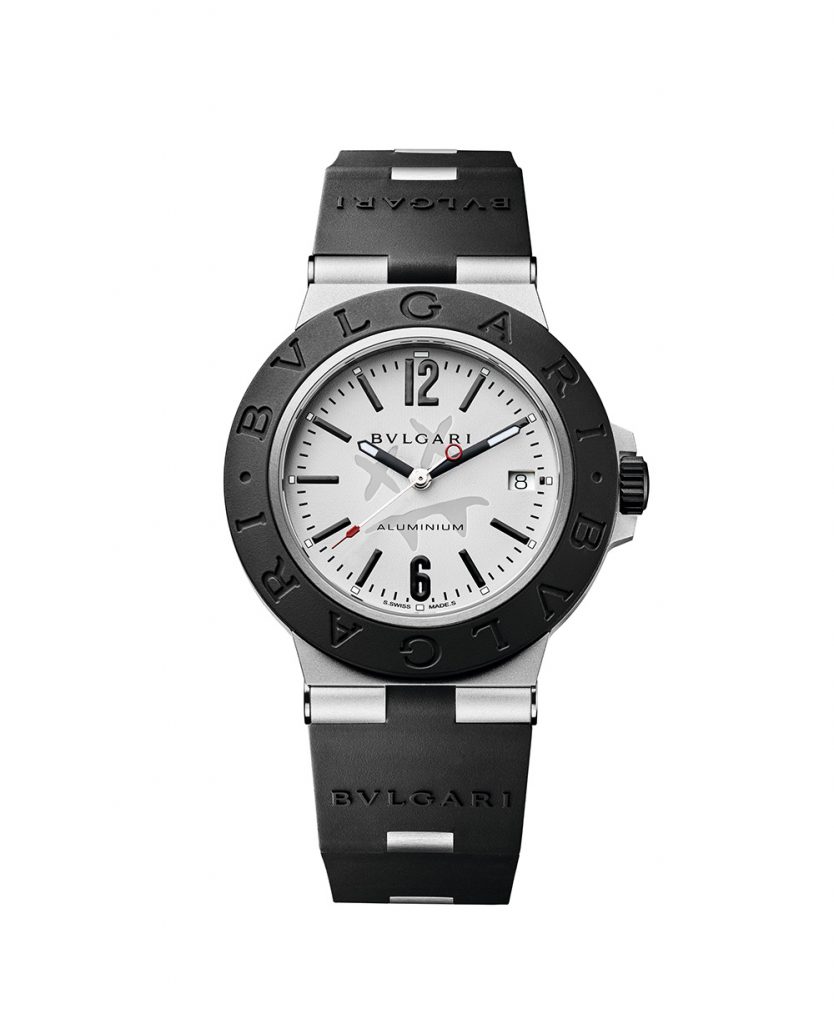 103539 BVLGARI BVLGARI ALUMINIUM STEVE AOKI 特別版腕錶 參考售價：約新台幣94500元 1