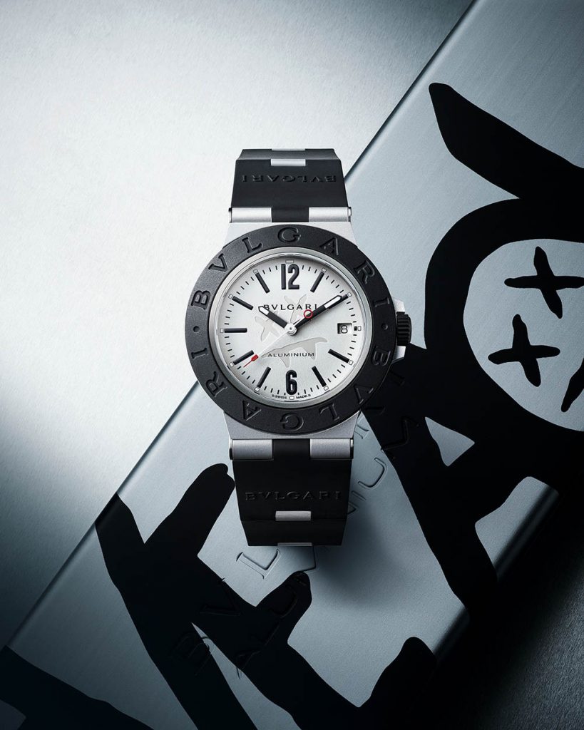 103539 BVLGARI BVLGARI ALUMINIUM STEVE AOKI 特別版腕錶 參考售價：約新台幣94500元 情境圖6