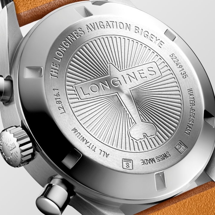 Longines 浪琴表 Avigation BigEye 復刻大眼計時腕錶L2.816.1.93.2 建議售價NT110700 4 2