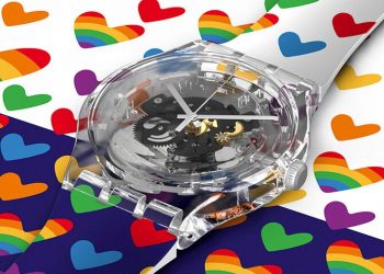 Swatch SXY 客製畫布 prideheart