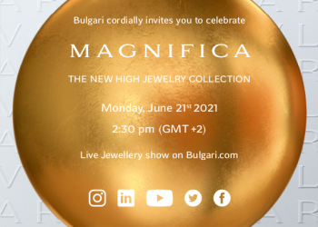 【BVLGARI 線上發表邀請】6月21日一 台灣時間晚間8點30分 全新2021年MAGNIFICA 頂級珠寶系列線上直播秀