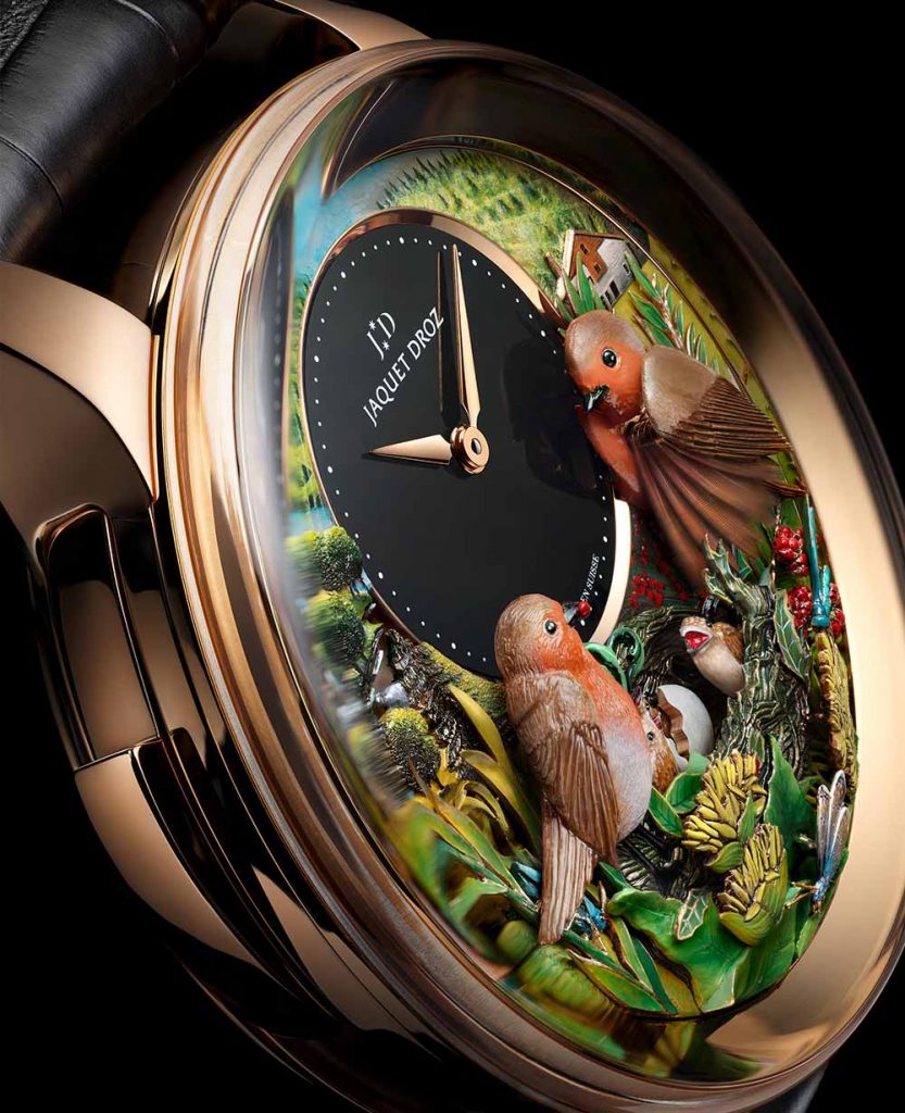 J031033211 BIRD REPEATER 300TH ANNIVERSARY CLOSE UP 01