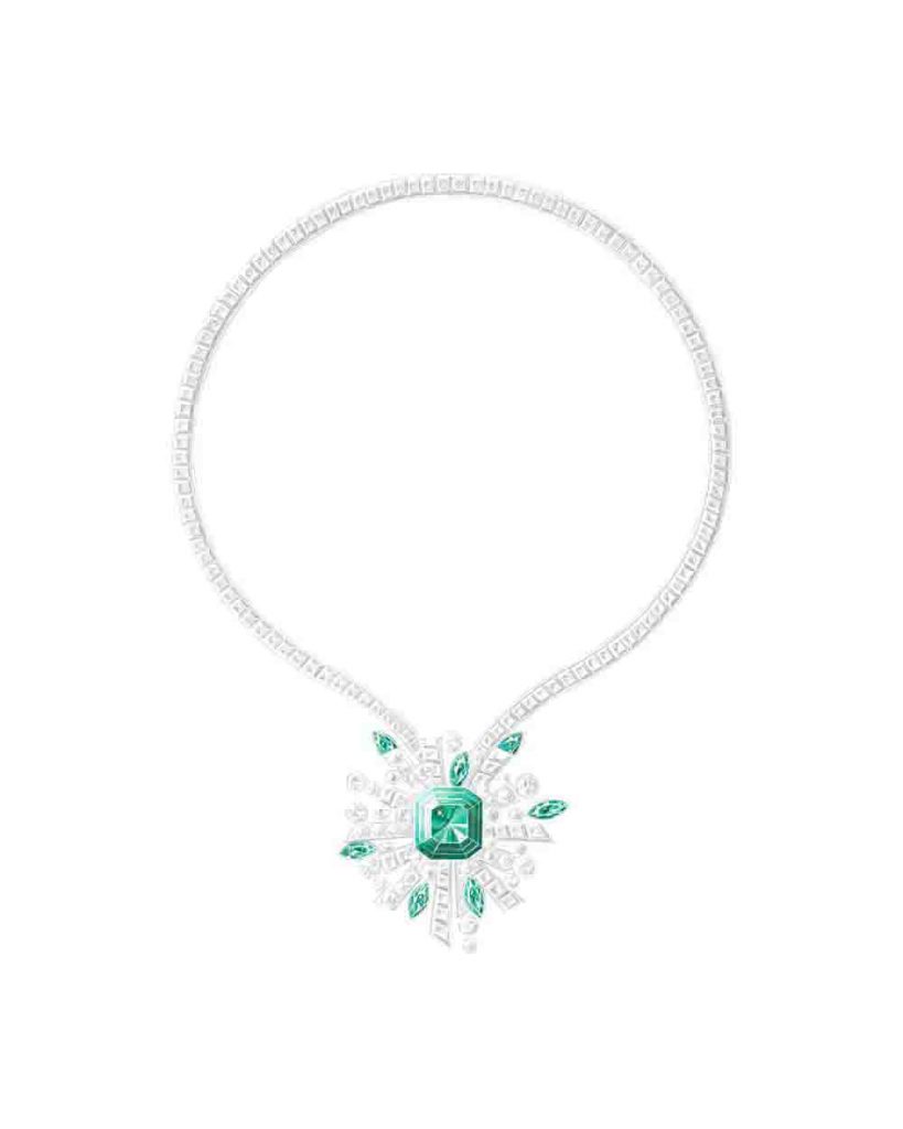PIAGET Extraordinary Light 系列〈魔幻極光〉祖母綠頂級珠寶戒指 G37R4800 1 819x1024 1