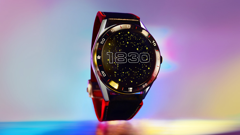TAG Heuer Connected x Super Mario 限量版智能腕錶參考編號SBG8A13.BT6254 情境照 1