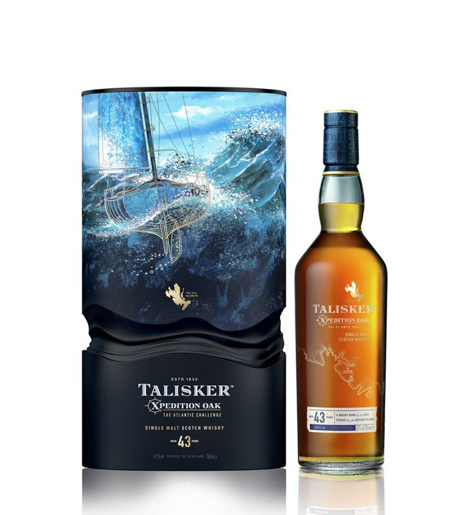 【參考圖片】Talisker 泰斯卡X系列43年原酒 附盒照，建議售價NT138000元