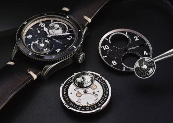 1858 Geosphere 42mm Gold, MB128255, Timepieces Brochure, Watches Novelties 2021, Watches & Wonders