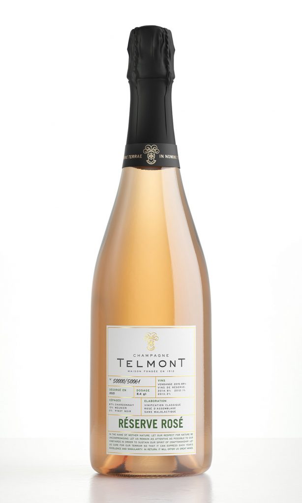 Telmont RESERVE ROSE粉紅香檳 建議售價NT2800