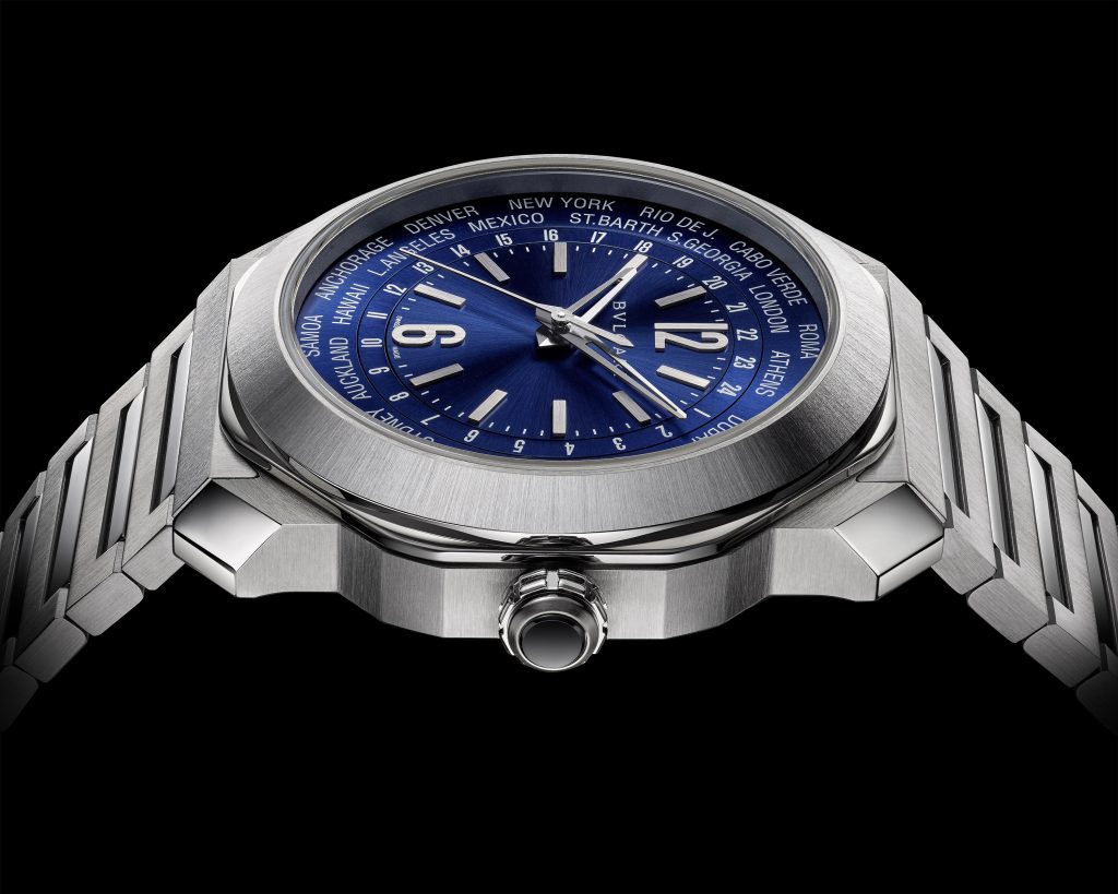 103481 BVLGARI OCTO ROMA WORLDTIMER 世界時區腕錶精鋼款 參考售價：約新台幣261500元 情境圖4 1