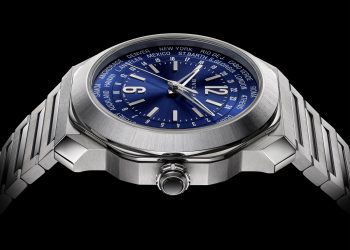 103481 BVLGARI OCTO ROMA WORLDTIMER 世界時區腕錶精鋼款 參考售價：約新台幣261500元 情境圖4 1