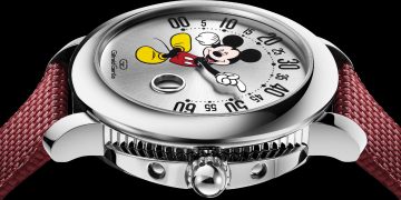 103613 BVLGARI GERALD GENTA ARENA RETRO 微笑米老鼠腕錶6