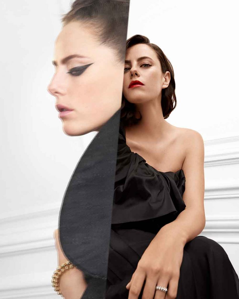 3 CARTIER KAYA SCODELARIO CLASH DE CARTIER COLLAGE