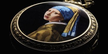 9910C/000J-B413 
Pocket watch
Les Cabinotiers Westminster Sonnerie – Tribute to Johannes Vermeer