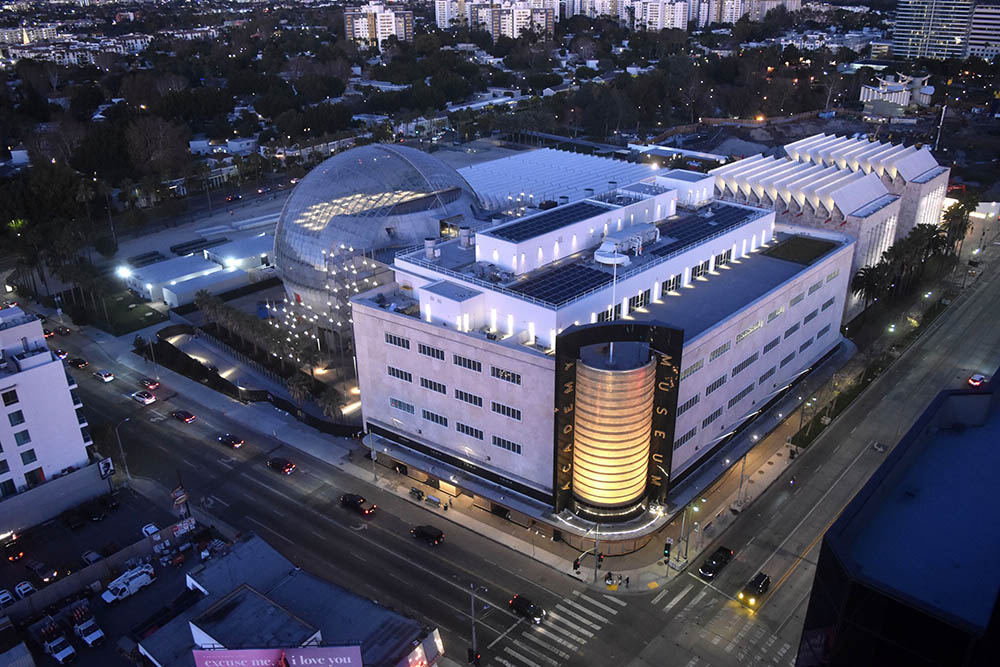 奧斯卡電影博物館 AERIAL VIEW Photo by Joshua White JWPictures©Academy Museum Foundation