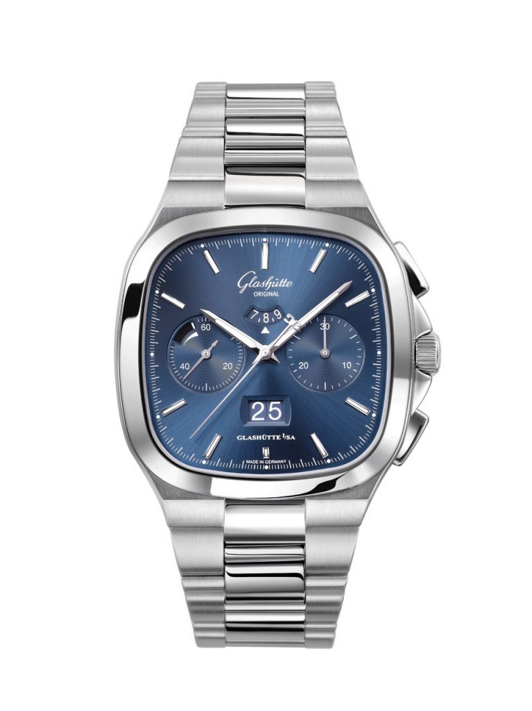 Glashtte Original 1 37 02 08 02 70 Sev Chrono PD St MB ZB blau Fr RGB