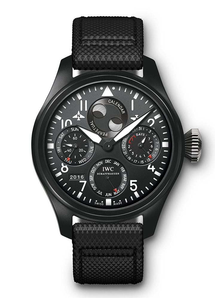 IW502902 IWC萬國錶大型飛行員系列TOP GUN海軍空戰部隊萬年曆腕錶 1