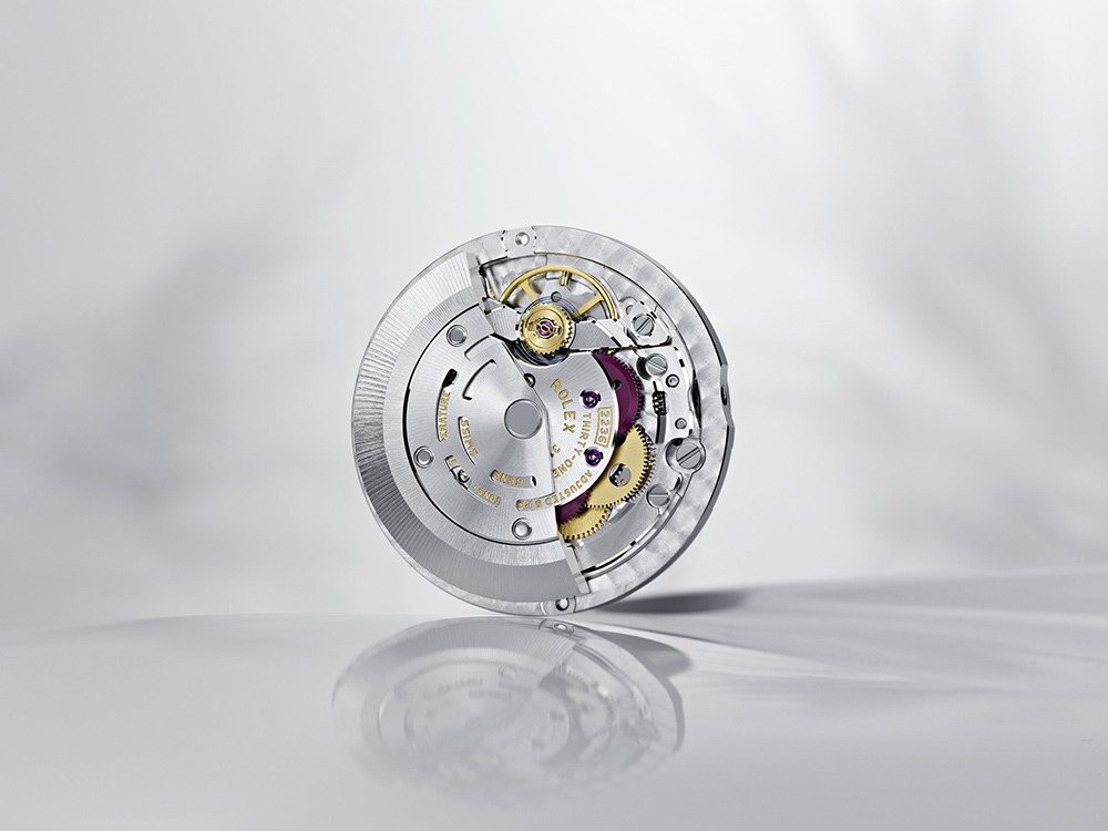 Lady Datejust搭載2236型自動上鏈機械機芯，此機芯全由勞力士研製©RolexJoel von Allmen
