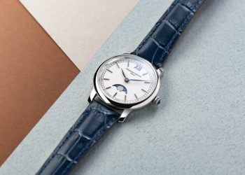 2022 Frederique Constant FC 206SW1S6 Slimline Ladies Moonphase Detail 1