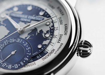 2022 Frederique Constant Classics Worldtimer Manufacture FC 718NWWM4H6 Detail HD