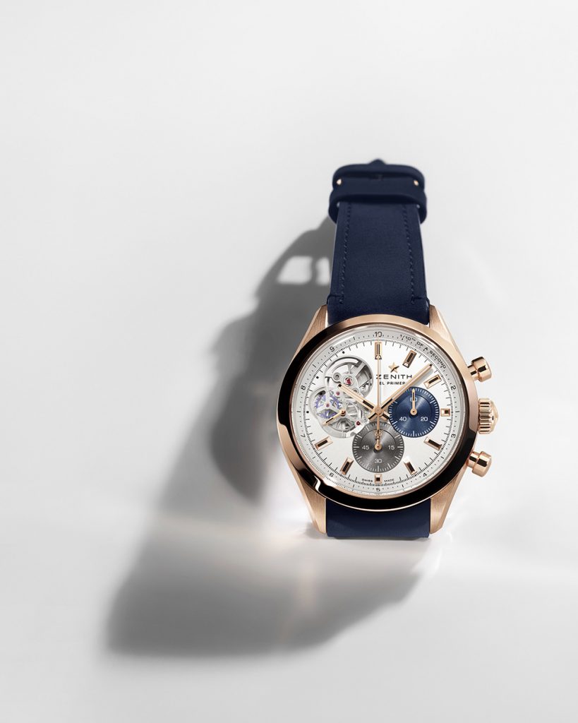 ZENITH真力时CHRONOMASTER旗舰系列 Open开心腕表，拥有腕表的时尚运动气息并以现代手法重新演绎
