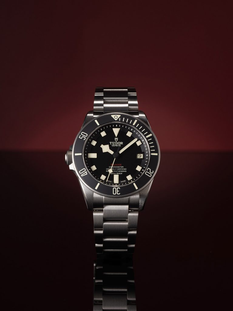 【新聞素材】TUDOR PELAGOS LHD 42mm 磨砂鈦金屬及鋼錶殼，鋼底蓋鐫刻編號 鈦金屬錶帶 NT 150000
