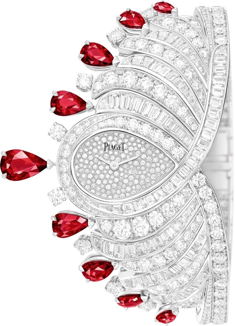PIAGET Extraordinary Lights 系列 紅寶石頂級珠寶腕錶 G0A46200 e1649384975518
