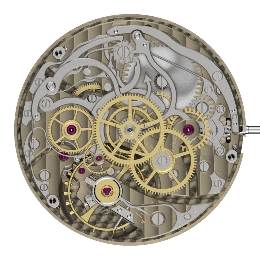 全新萬寶龍1858系列單按把計時腕錶Unveiled Secret限量款，搭載Minerva自製MB M16.29機芯