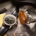 Historical Breitling Navitimer Cosmonaute from 1962 and the original Navitimer Cosmonaute/ first Swiss wristwatch in space worn by Scott Carpenter during his Mercury-Atlas 7 mission in 1962 (left to right)_RGB