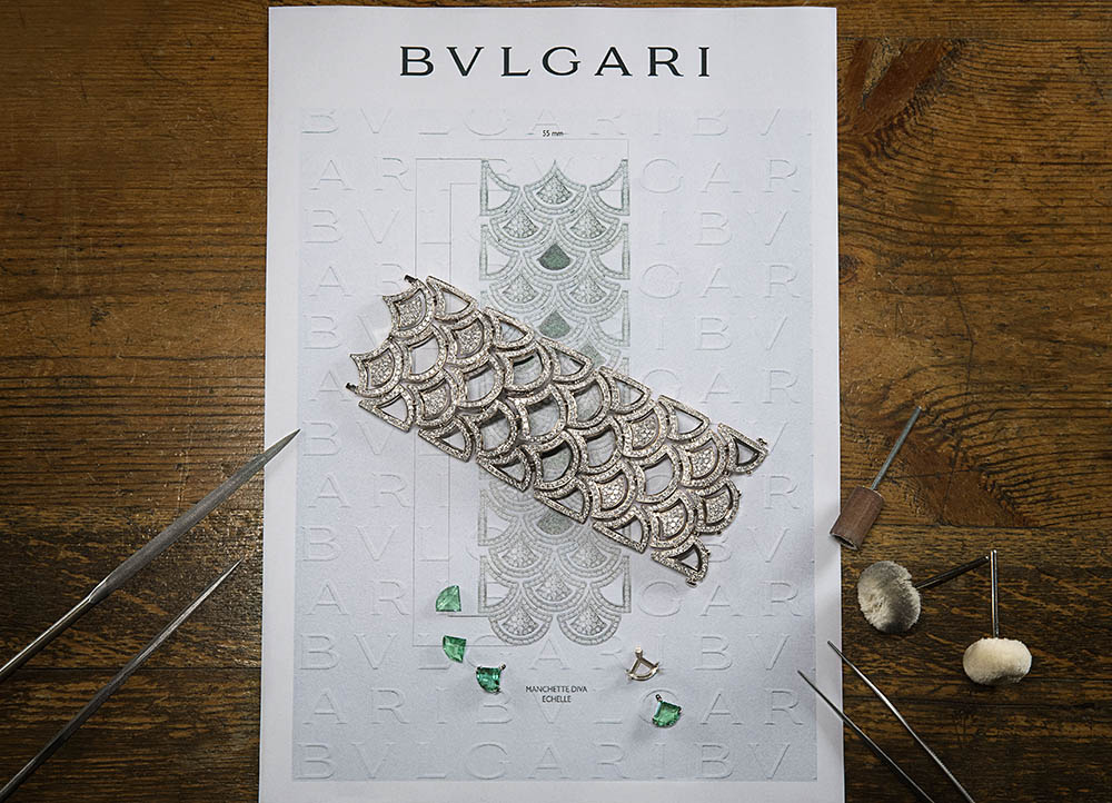 103525 BVLGARI DIVAS DREAM頂級珠寶腕錶 工藝圖 1