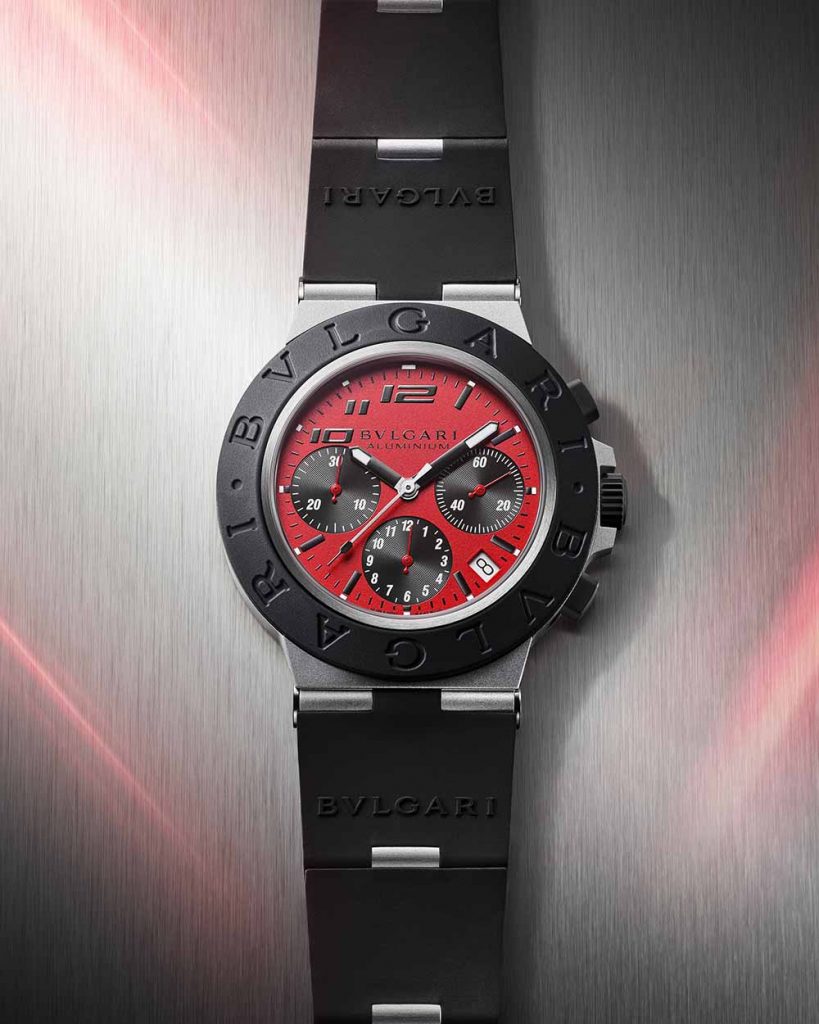103701 BVLGARI Aluminium Ducati 特別版腕錶 參考售價：約新台幣154700元 情境圖 1