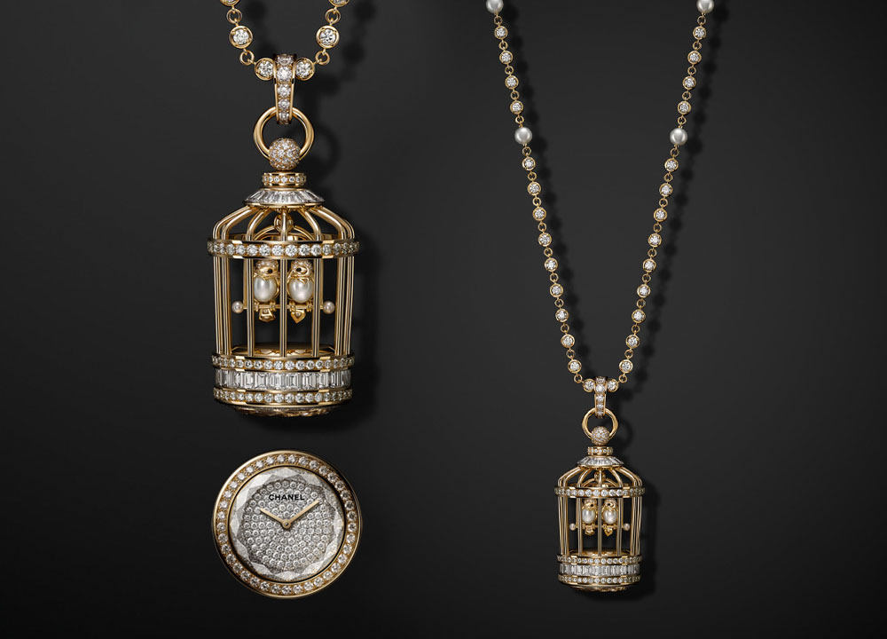 1Mademoiselle Privé Cage Long Necklace