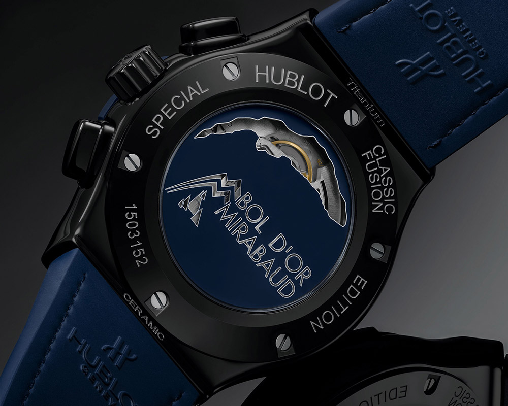 HUBLOT 經典融合系列Bol d Or Mirabaud特別版計時碼錶 5