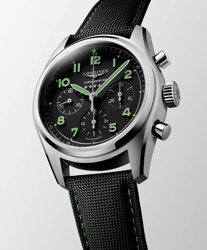 Longines 浪琴表SPIRIT先行者系列PIONEER EDITION鈦金屬計時腕錶L3.829.1.53.2 建議售價NT127900 6