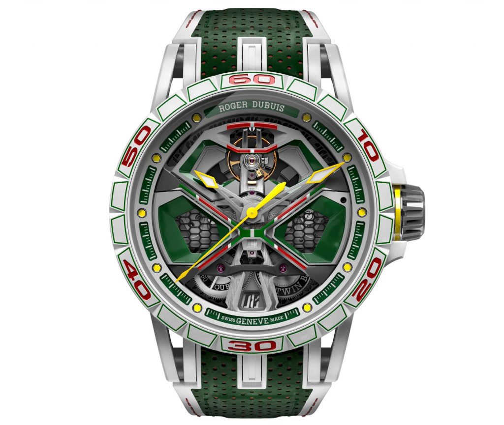 SDBEX1006 Excalibur Spider Huracán單擺輪腕錶 新台幣1850000元 1