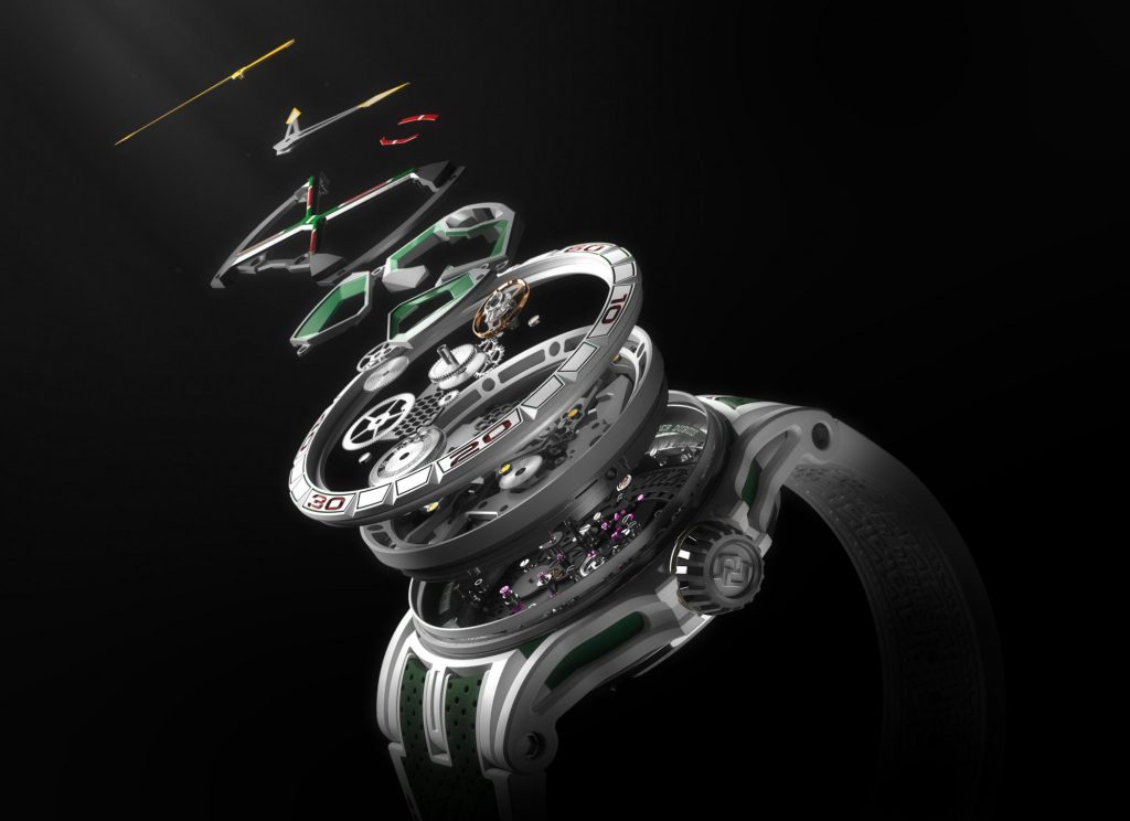 SDBEX1006 Excalibur Spider Huracán單擺輪腕錶 新台幣1850000元 7