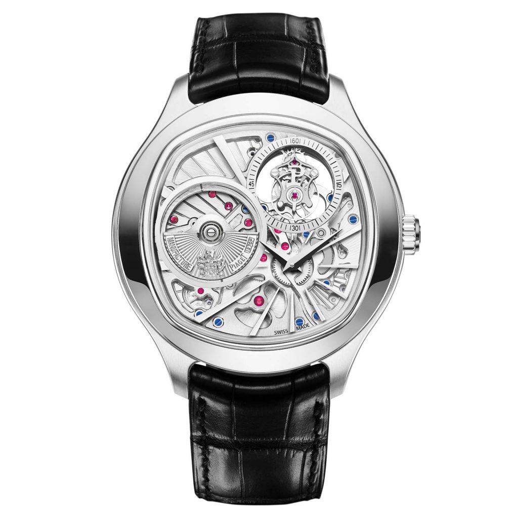 PIAGET Polo系列Emperador超薄陀飛輪鏤空腕錶，建議售價NT5700000 G0A38041 單品圖