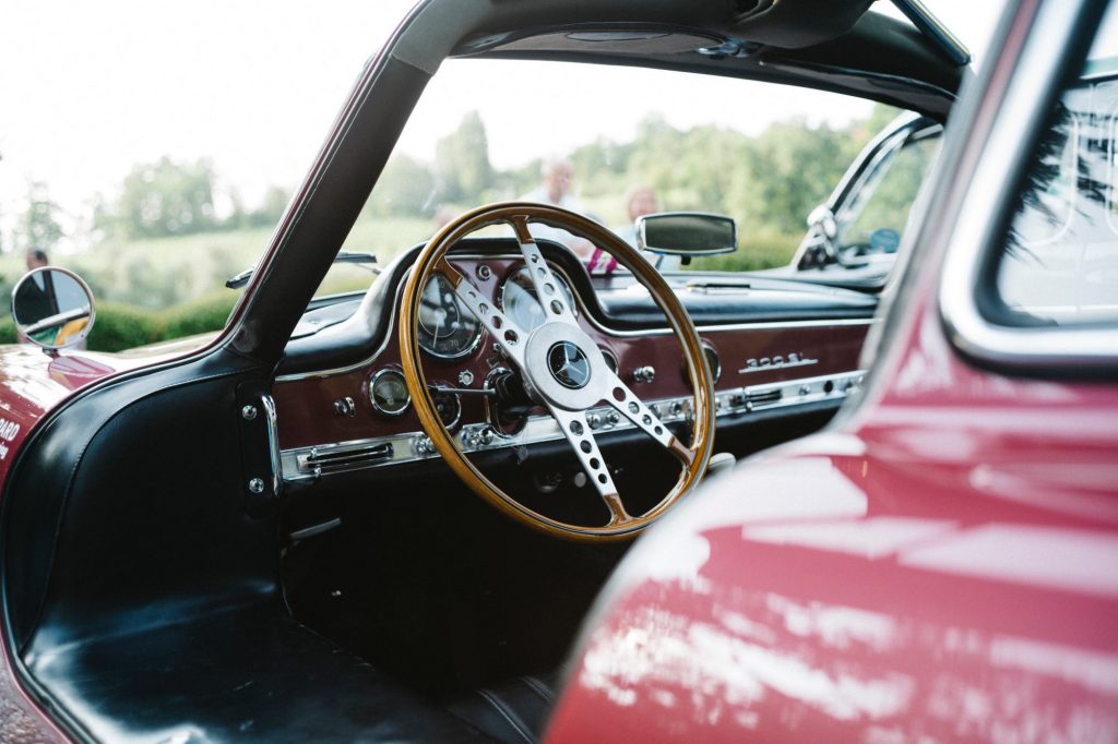SMercedes Benz 300SL from Team Chopard detail
