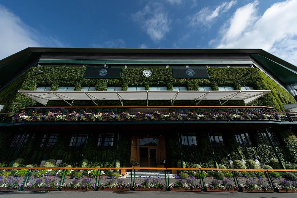 中央球場（Centre Court）為溫布頓冠軍賽舉辦場地©Rolex Antoine Couvercelle