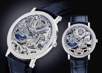 HS PIAGET Altiplano系列超薄自動上鍊藍寶石鑽石鏤空腕錶 G0A47127 單品圖2