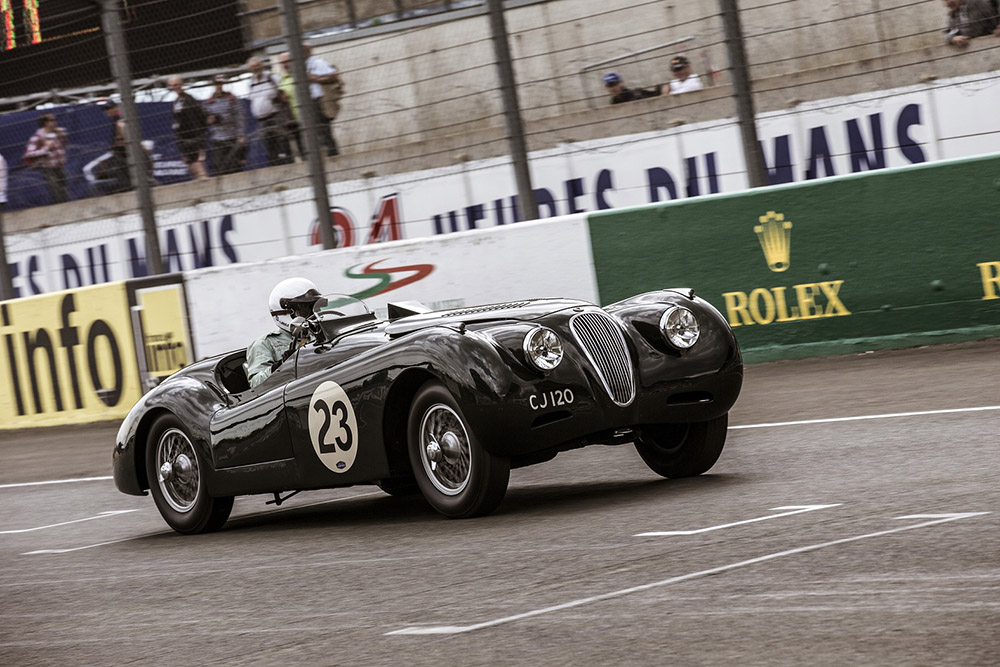 歷屆利曼24小時耐力賽（24 Hours of Le Mans）中，賽車在利曼薩爾特賽道（Circuit de la Sarthe）上的精彩瞬間©Rolex Jad Sherif