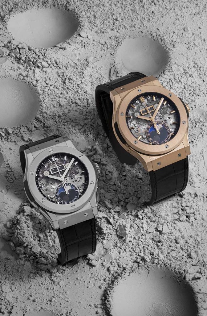 Classic Fusion Aerofusion Moonphase 經典融合系列鏤空月相腕錶 1