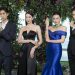 名模范姜彥豐（左起）、張敏紅、李彬與楊時修，分別展演BVLGARI、Mikimoto、Chopard與Breguet等四大頂級品牌新作。 01