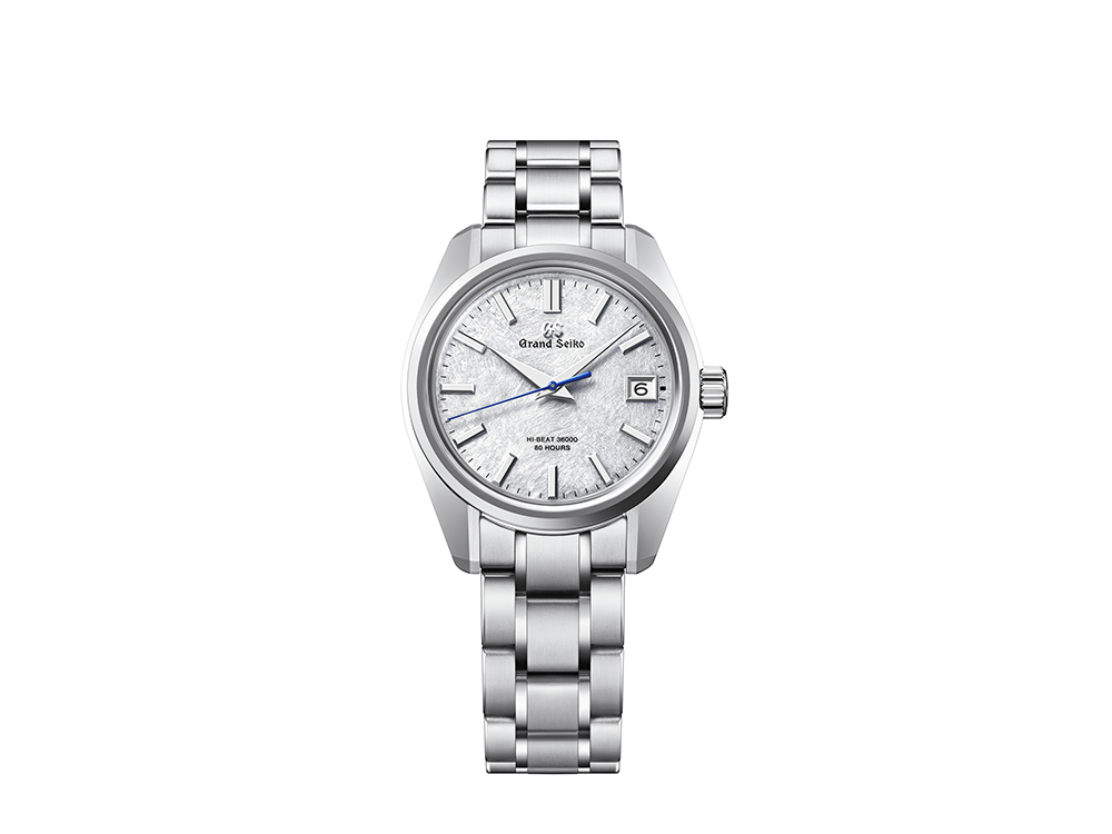 Grand Seiko 44GS「白鋼」材質錶款 SLGH013
