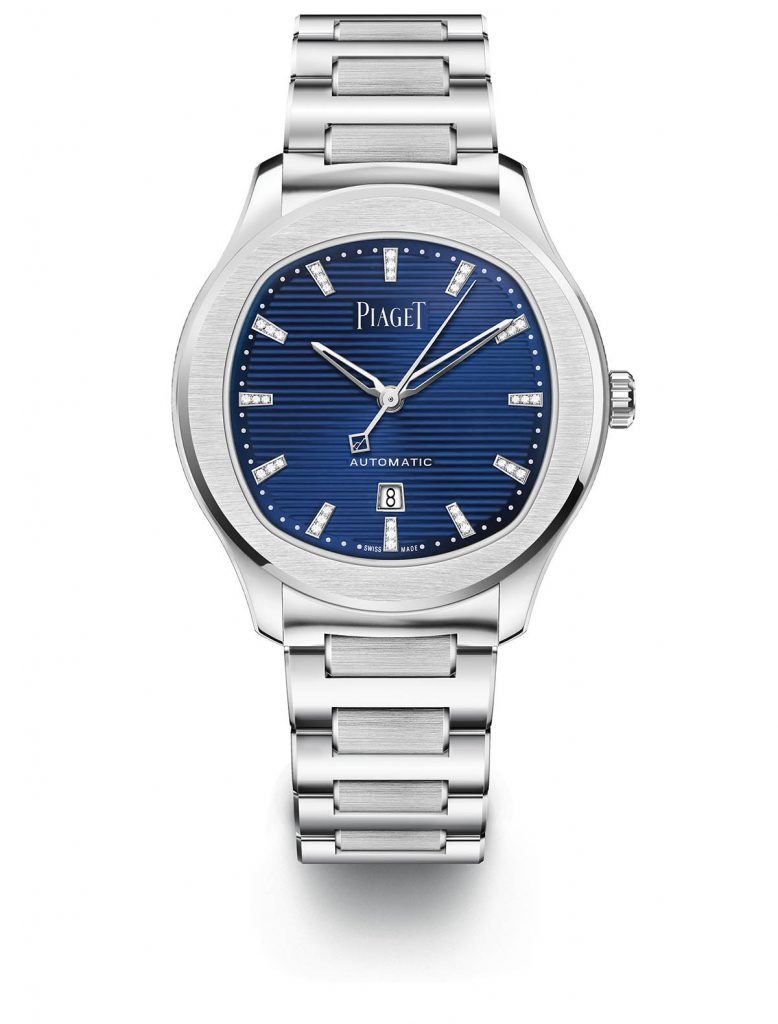PIAGET Polo系列伯爵藍日期顯示精鋼腕錶，建議售價NT402000 G0A46018 拷貝