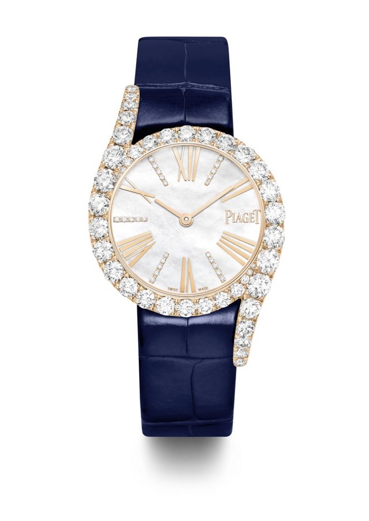 PIAGET Limelight Gala系列18K玫瑰金珍珠母貝鑽石珠寶腕錶，建議售價NT2080000 G0A47181