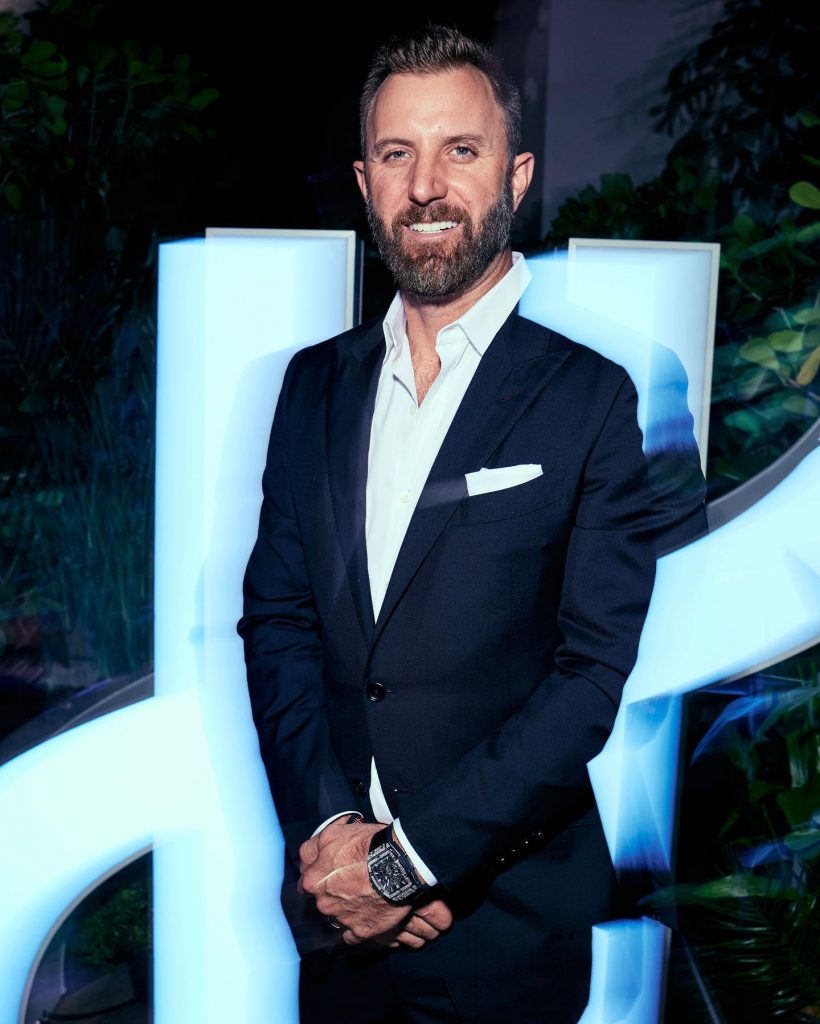 世界高球好手Dustin Johnson