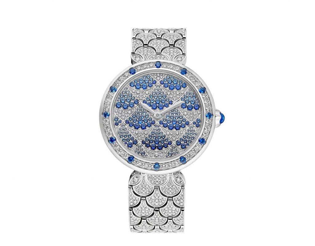 103761 BVLGARI DIVAS DREAM MOSAICA珠寶腕錶 藍寶石款 參考售價：約新台幣4444000元 2